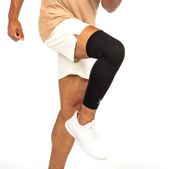 Medicine Infused Leg Compression Sleeve banner
